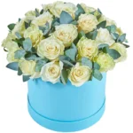 Цветы в коробке Счастливый день